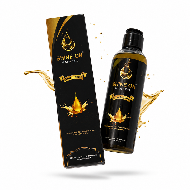 Shine On Herbal Hair Oil | for Hair Growth, Hair Fall Control & Deep Nourishment
