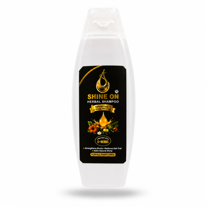 Shine On Herbal Shampoo | Strengthens Roots & Reduces Hair Fall